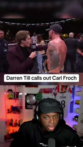 Darren Till calls out Carl Froch and Carl leaves the venue 