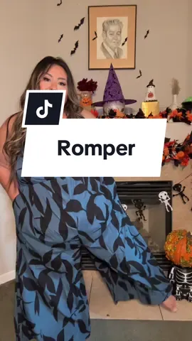 I did size up! My true size is a 24w, 3xl. I went with a 4xl (26) for a loose fit. Hope this helps. Linked below. #plussizeromper #plussizeoutfit #plussizefashion #plussizeoutfitinspo #plussizefalloutfits