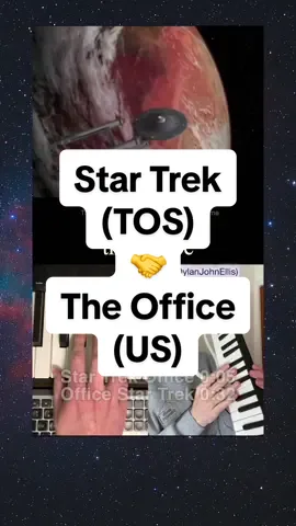 Star Trek (TOS) 🤝 Office (US) feat. @Dullan #TheOffice #StarTrek #Mashup #themesong  #trektok