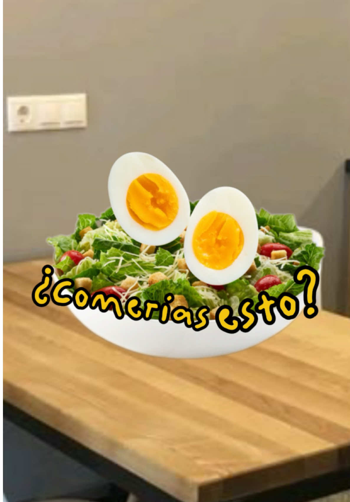 Es como una ensalada 🥗  #relatable #comedia #food #comida #ensalada 