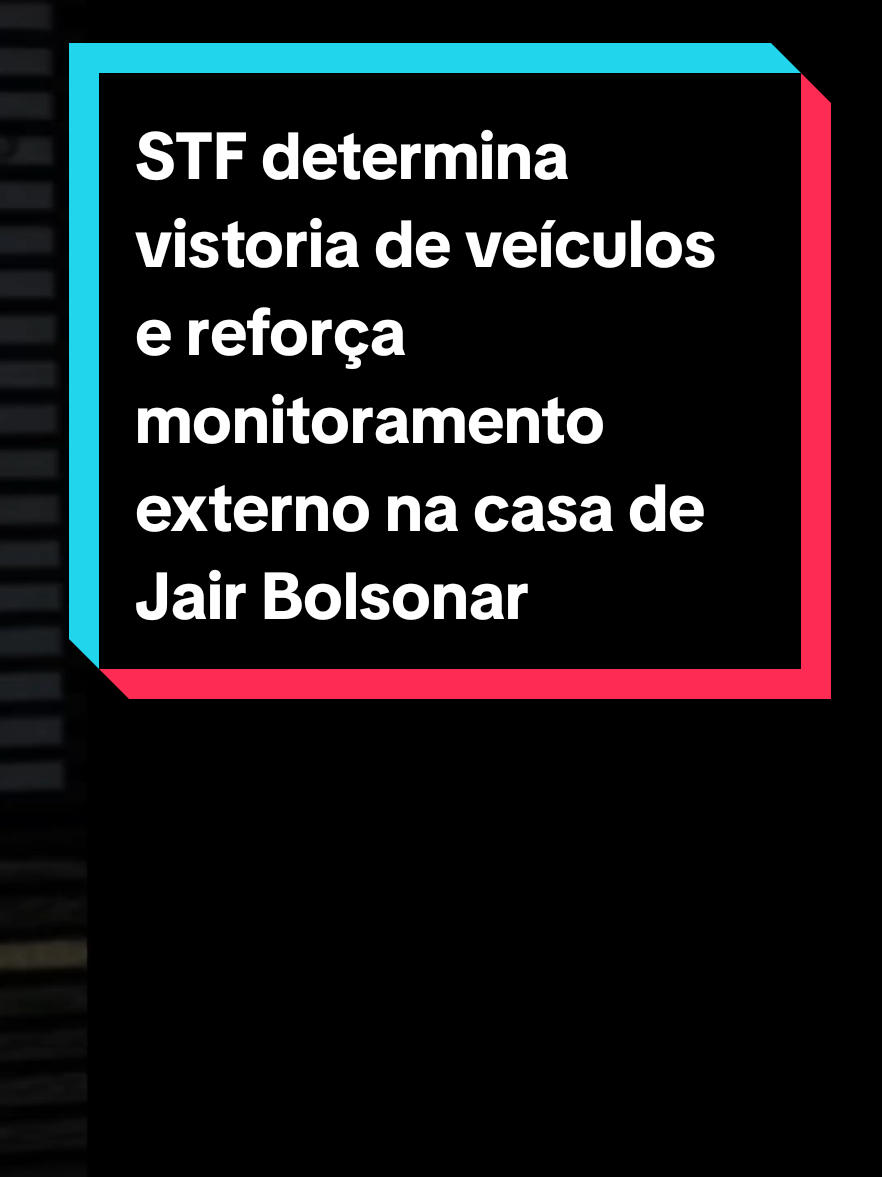 “O ministro do STF, Alexandre de Moraes, determinou que a Polícia Penal do Distrito Federal realize a vistoria de todos os veículos que deixarem a residência de Jair Bolsonaro, além de autorizar o monitoramento presencial na área externa da casa. A decisão foi tomada após alertas sobre possíveis riscos de fuga e falhas no rastreamento eletrônico do ex-presidente. Na segunda-feira, a Procuradoria-Geral da República, sob comando de Paulo Gonet, havia se manifestado a favor de reforçar a vigilância, mas sugeriu o uso de câmeras externas e descartou a presença constante dentro do imóvel. A medida de Moraes amplia as formas de fiscalização da prisão domiciliar. 👉 Você concorda com esse reforço de vigilância determinado pelo STF? Deixe sua opinião nos comentários 👇 ➡️ Siga nosso perfil para acompanhar diariamente as principais notícias de política e justiça no Brasil 🇧🇷📲”