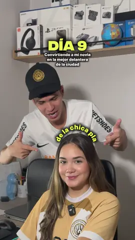 La chica pla aprende un nuevo tiro 🤩 #orlipla #fyp #futbol #novia 