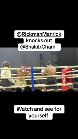 @Rickman Manrick knocks out @Shakib Cham KO…. #thekampalarumble 
