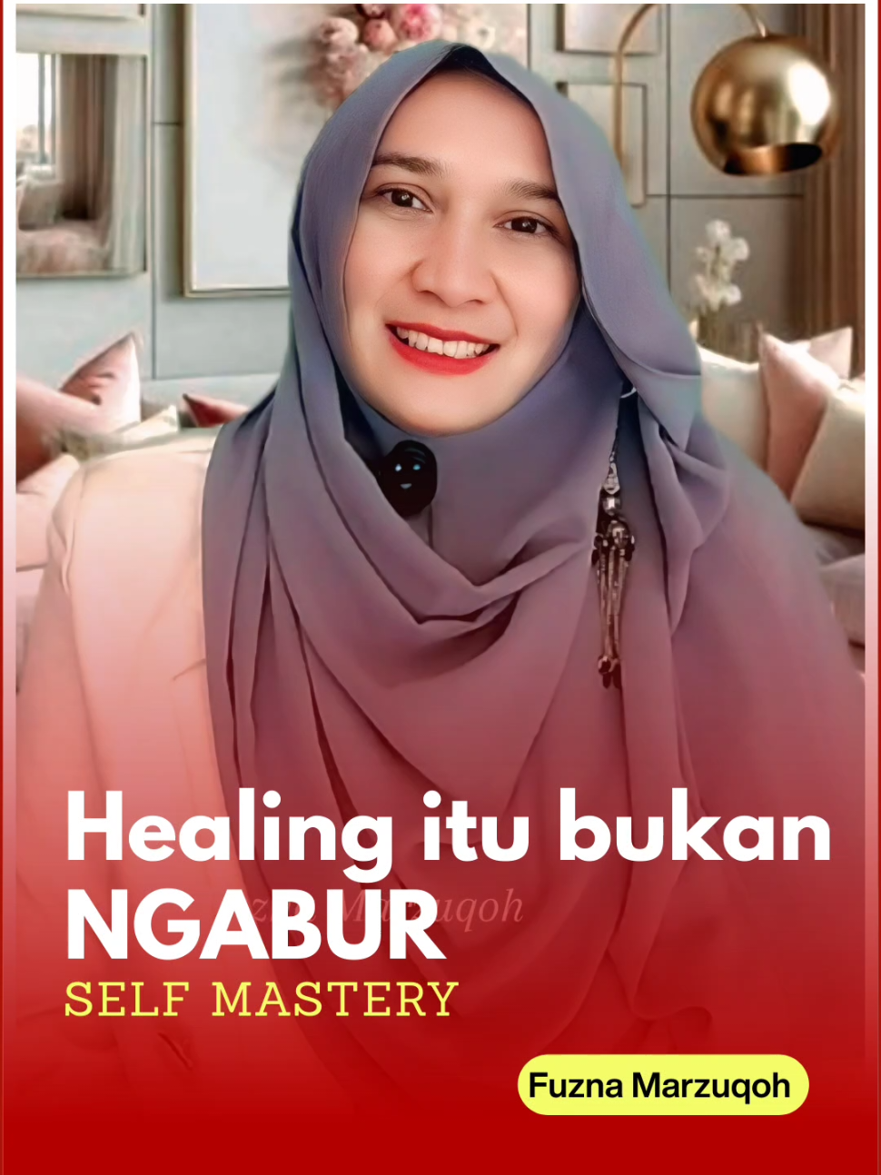 Healing itu bukan ngabur #fuznamarzuqoh #motivasi #inspirasi 