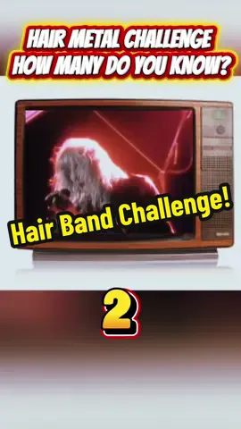 80s Hard Rock Challenge! Do you remember these hit songs from some forgotten artists of the hair band/glam rock era? #mtv #80smusic #hairmetal #nostalgia #CapCut 
