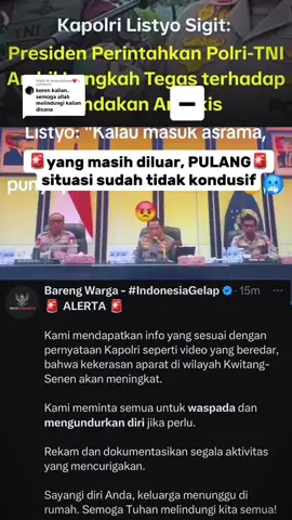 Aparat Sudah Mulai Menjalankan Aksi Penembakan Sejak Dini Hari Minggu, 31 Agustus 2025. Dihimbau kepada masyarakat yang masih berada di daerah Red Zone (Jakarta) untuk segera pulang.  #demo #jakarta #2025 #prabowo