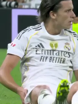 Alvaro carreras today😯🤯 #alvarocarreras #realmadrid #laliga #sports #halamadrid 