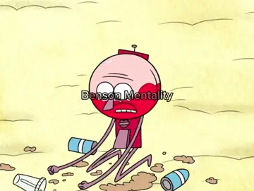 #foryou #benson #mentality #cartoon #regularshow 