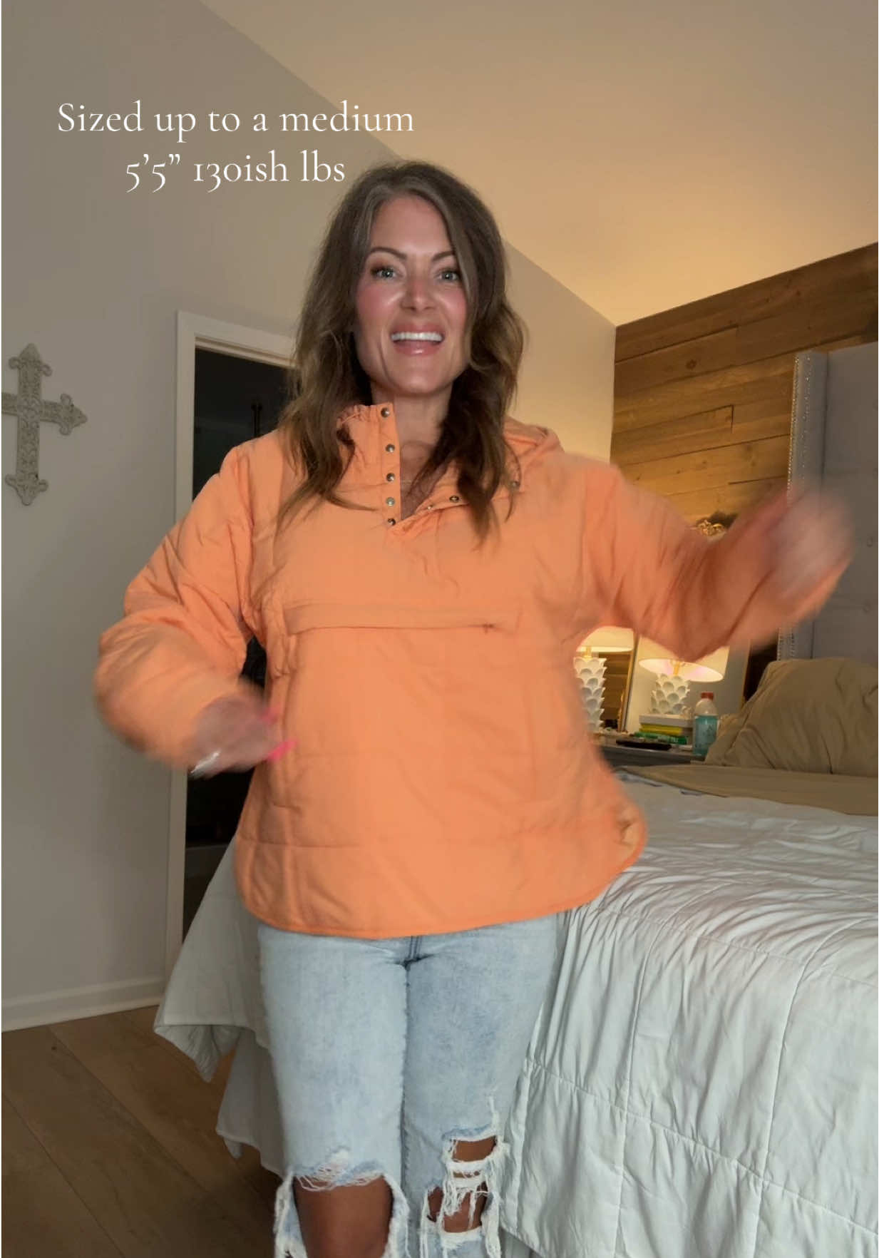 Oversized fall pullover for women… a cozy layering essential 🍂 🎃 
