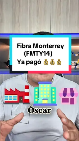 Fibra Monterrey (FMTY14) ya pagó distribuciones. Pago de dividendos agosto 2025💰💰💰 #dividendos #inversiones #dinero #fibras #fmty  