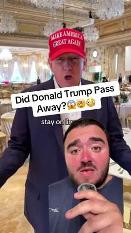 Why are people saying that Donald Trump passed away this week? #trump #news #alive #foryou 