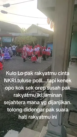 sudah cukup pak penderitaan rakyatmu ini.