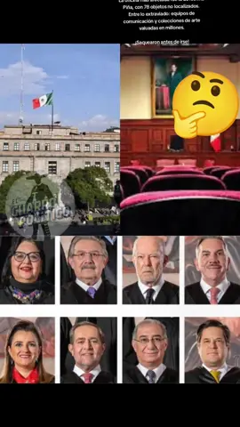 ⚖️🚨 Escándalo#en_la_SCJN: #desaparecen_188_bienes #valiosos_de_ministros #salientes. 📌 La oficina más afectada fue la de #NormaPiña, con 78 objetos no localizados. 🎨 Entre lo extraviado: equipos de comunicación y colecciones de arte valuadas en millones. ¡Saquearon antes de irse!🐁🐁 
