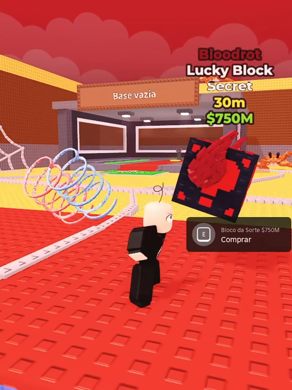esse EVENTO SÓ TEVE LUCKY BLOCK KKK #roblox #brainrot #ROUBEUMBRAINROT #fy 