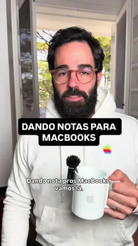 Comente seu modelo! Dando notas para MacBooks : 🔹 MacBook Air Intel 2019: 3/10 Ainda muito comum no usado, mas esquenta, rende pouco, teclado problemático e não suporta Apple Intelligence. 🔹 MacBook Pro Intel 2019: 4/10 Touch Bar, pouca porta e desempenho fraco hoje. Popular, porém não compensa investir. 🔹 MacBook Pro M1 Pro 2021: 10/10 Tela mini-LED 120 Hz, muitas portas e bateria forte. Desempenho ainda sobra para 4K e ProRes, suporta Apple Intelligence. 🔹 MacBook Air M1 2020: 8/10 Rei do custo-benefício no usado, bateria ótima e já roda Apple Intelligence. Só pega leve com 8 GB. 🔹 MacBook Pro M2 2022: 6/10 Carcaça antiga com Touch Bar. Pelo preço, um Air M3 entrega mais. 🔹 MacBook Air M3 2024: 10/10 Para 90% das pessoas é o melhor. Desempenho excelente, bateria longa e suporte a Apple Intelligence. 🔹 MacBook Pro M3 Pro 2023: 9/10 Mini-LED, muitas portas e folga para edição pesada de vídeo e 3D. Só compre se você realmente usa poder bruto. #tecnologia #macbook #dicasapple #dandonota 