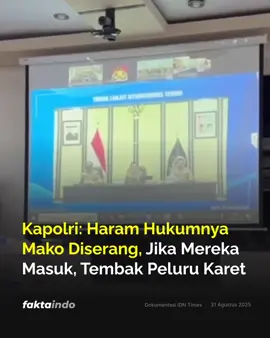 Maaf.. kami harus mempertahankan markas karena di dalam mako ada senjata api dan bahan peledak yang tidak boleh jatuh ke tangan orang yang salah 🙏🙏  Kami mohon jangan sampai rakyat dan Polri terus dibenturkan🙏🙏  Damailah Indonesia ku🇮🇩🇮🇩 #pakbray #fyp #viral 
