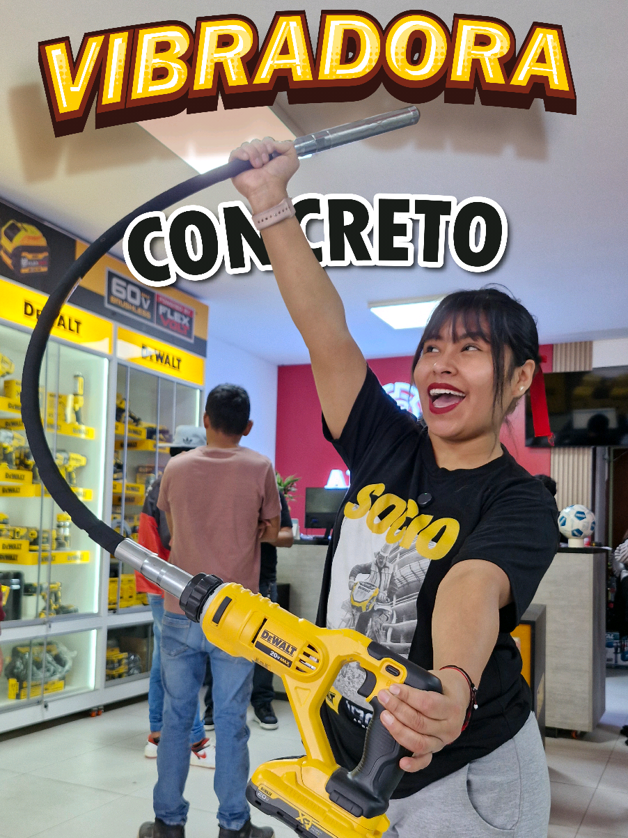 Socio, la clave es la Vibradora👌🏼💛 💥Vibrador de Concreto 1 1/8