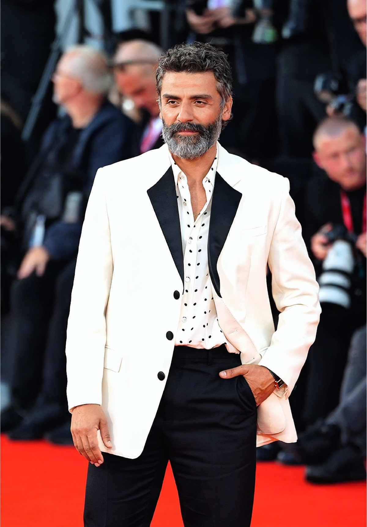 @oscarisaac for the premiere of Frankenstein in Venice  shot on @sonyalpha   #venicefilmfestival #venice #oscarisaac             