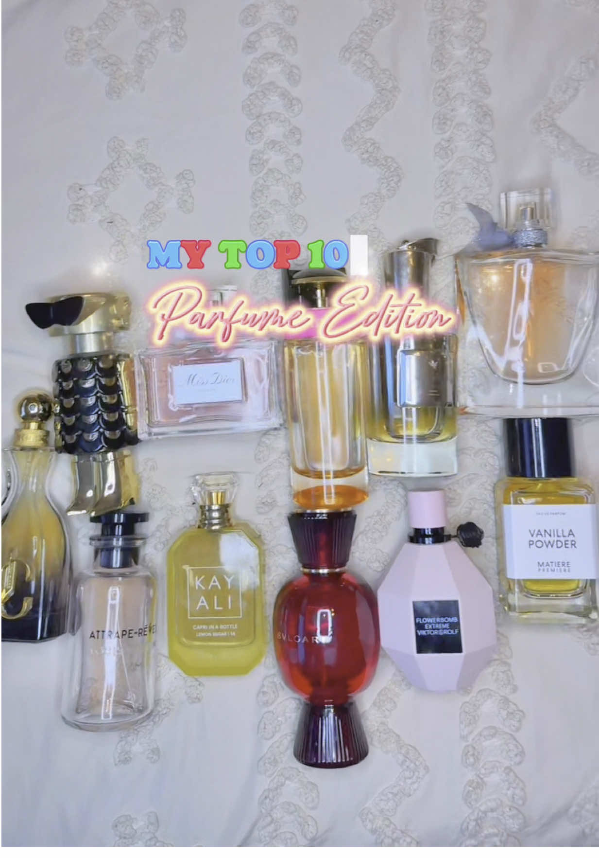 “Because No elegance is possible without perfume. It is the unseen, unforgettable, ultimate accessory” 🥰🥰🥰🥰 #prada #mindgames #louisvuitton #jimmychoo #flowerbomb 