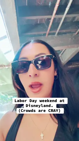 Labor Day weekend at Disneyland. Crowds are high! #disneyland #labordayweekend 
