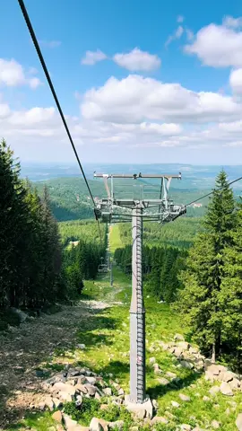Widok, który zapiera dech⛰️ #karpacz#polska🇵🇱#gòry#niebo#kolejkalinowa 