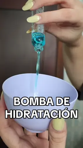 Bomba de hidratación 🩵🫰🏻🙂‍↔️ #cabello#hidratacion 