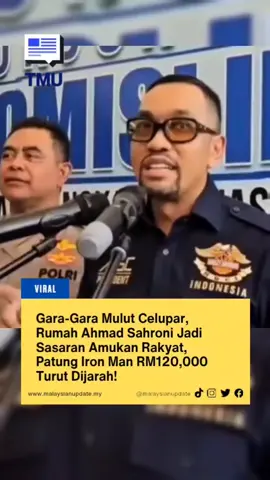 Gara-Gara Mulut Celupar, Rumah Ahmad Sahroni Jadi Sasaran Amukan Rakyat, Patung Iron Man RM120,000 Turut Dijarah! #malaysianupdate #themalaysianupdate #malaysianupdatenews #BeritaTMU #Global 