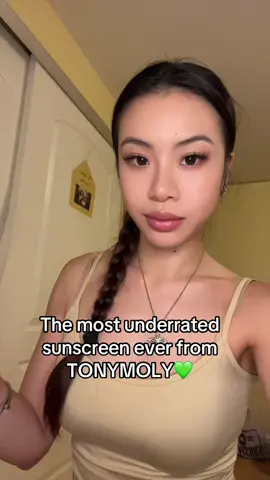 @TONYMOLY USA #sunscreen #glowyskin #glassskin #koreanskincare #skincaretips 