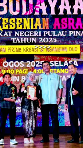 Tahniah buat kedua-dua murid Asrama SMK Teluk Bahang mendapat Naib Johan kategori Nyanyian Duo dalam Karnival Kesenian dan Kebudayaan peringkat Negeri Pulau Pinang. @SMK TELUK BAHANG  #asrama #smktbg #telukbahang #baratdaya #nyanyianduo #jpnpulaupinang  ##CapCut 