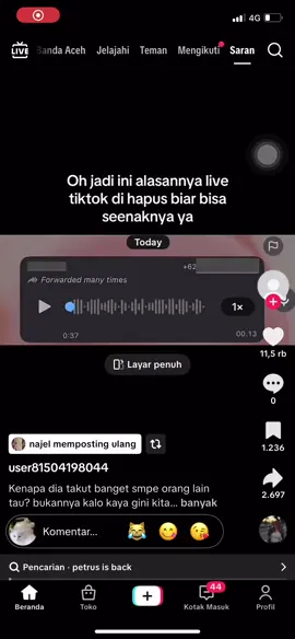 sampe di ban akunnya #info #25agustus 