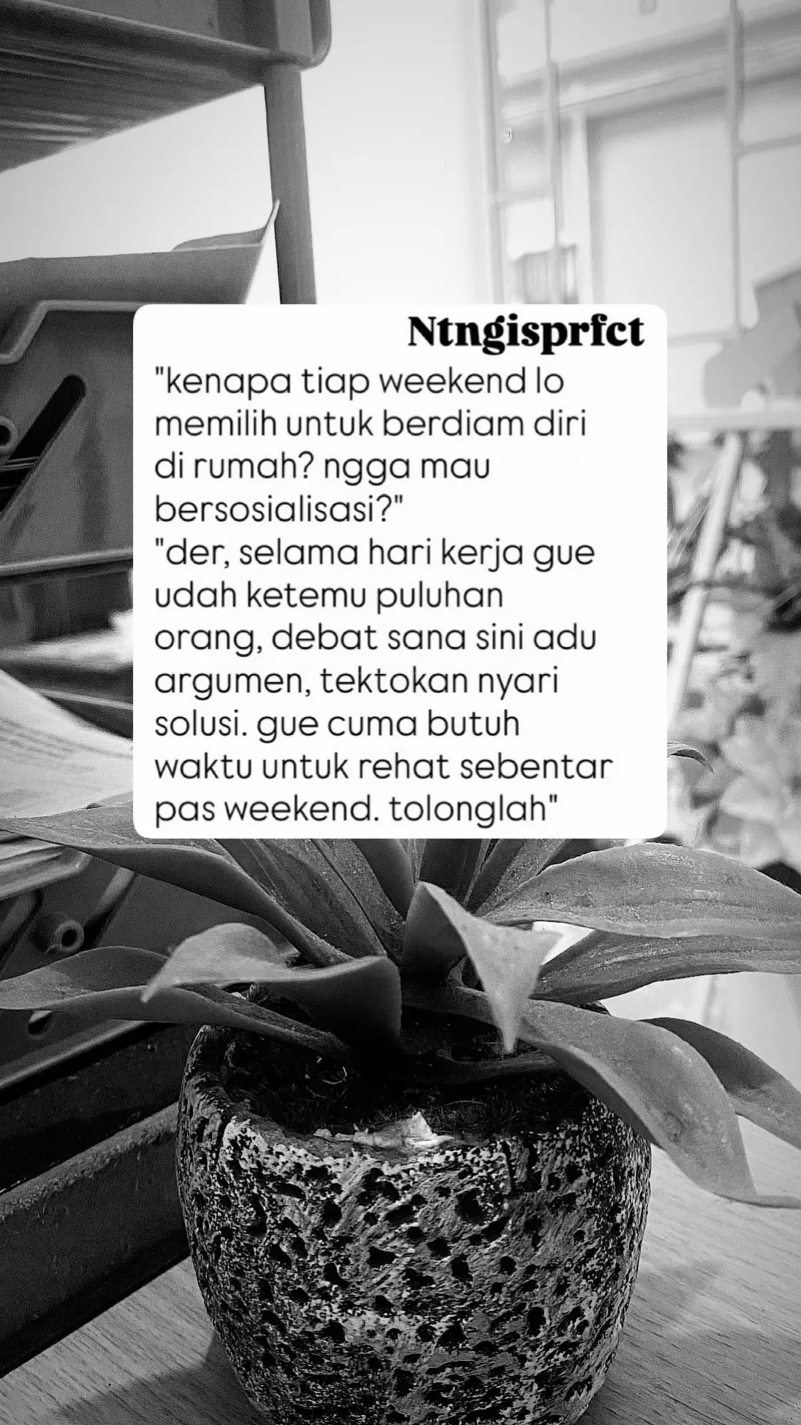 Gue butuh tidur yang lebih lama 😴 #qotd #qoutes #weekend #fyp #fypage 