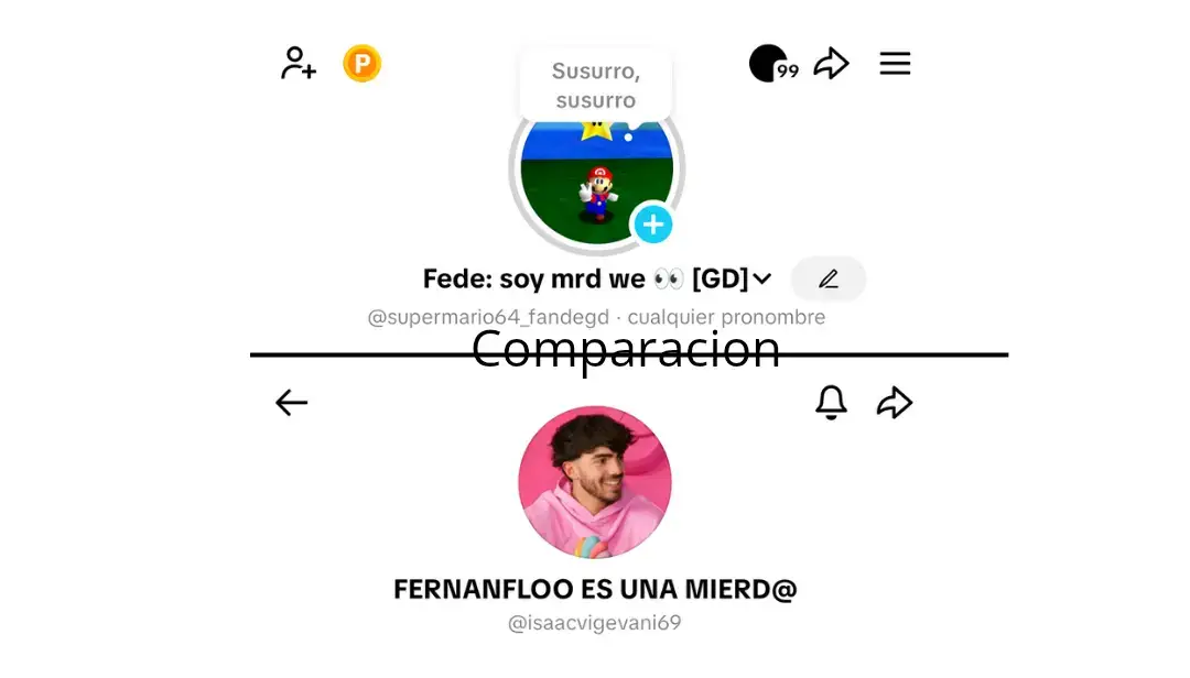 @FERNANFLOO ES UNA MIERD@ ¿Te arde we? 👀🔥 #fedeborralacuenta #geometrydash #viraltiktok #fypシ゚ 