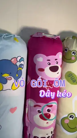 Vỏ gối ôm dây kéo, bọc nguyên toàn bộ cái gối ôm luôn nè mọi người #taphoamocthuy #vogoiomkhoakeo #vogoiom 