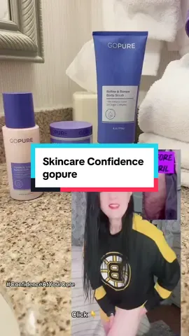 Skincare Confidence Collection my results started my journey with GOPURE in January with viral neck cream; April with thigh&butt; tester for Belly Cream early July! @Gopure #tiktokshoplabordaysale #skincare #skincareroutine #womensupportingwomen 