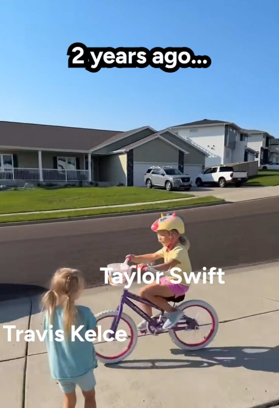 And that, kids, is how I met your mother. #TaylorSwift #Swiftie #TravisKelce #Love  📸 Photo Credit: TikTok/Screenshot/mama__mads