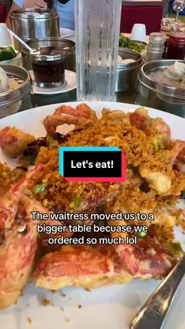 This happen when our brain is bigger than our stomach 😂. We have atleast 2 bag full of to go left over at the end of our feast lol! #Foodie #foodietiktok #foryoupage #fypシ #fyp 