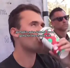 #pumpkinspicelatte #charliekirk #starbucks #fyp #relatable 