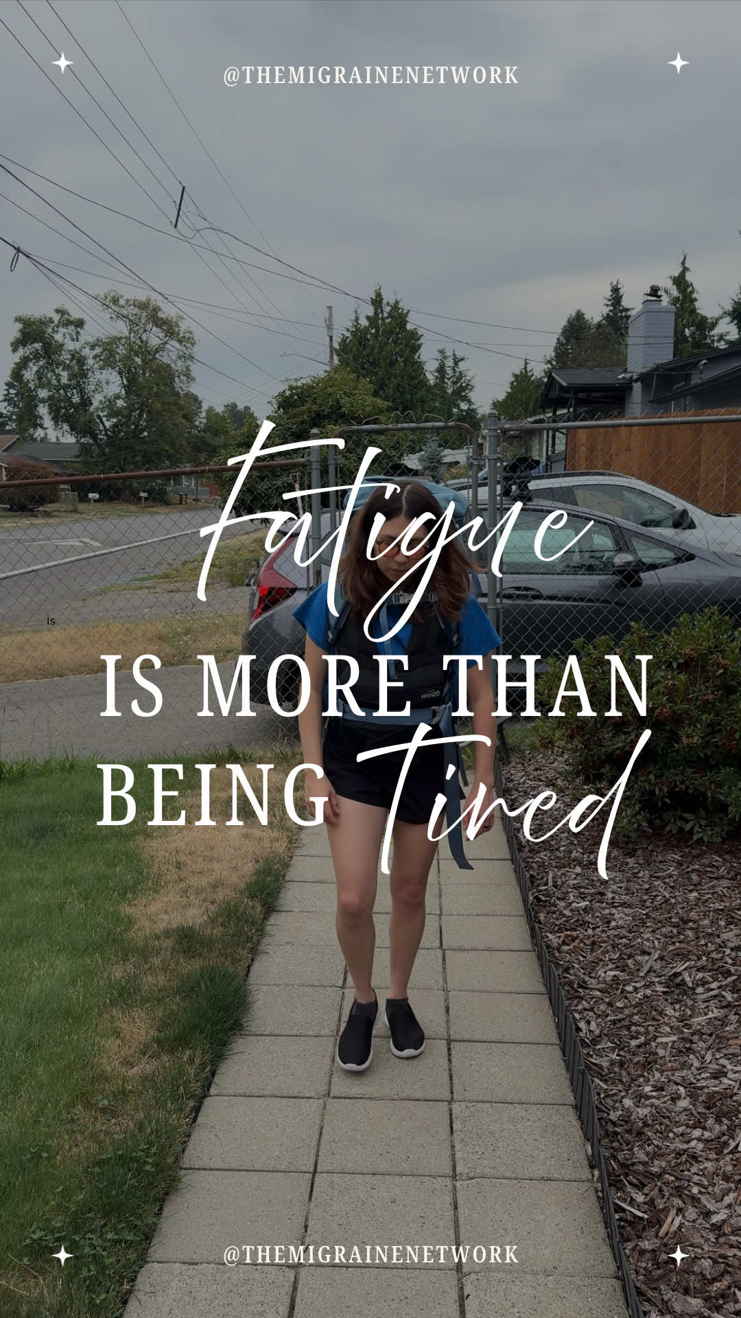 Fatigue is one of the most misunderstood symptoms of chronic illness. People often assume it just means being tired but it’s far more complex than that. Being tired usually improves with rest. Fatigue doesn’t. It’s a deep, bone-heavy exhaustion that lingers no matter how much you sleep. It can feel like moving through quicksand, carrying invisible weights, or trying to function when your energy “battery” is already drained. This isn’t laziness. It isn’t lack of willpower. Fatigue is a symptom of a body constantly fighting to function. And for many people with migraine or other chronic conditions, it’s one of the hardest parts of daily life. 👉 Do you live with fatigue too? Drop a 💜 in the comments so others know they’re not alone. #chronicpain #invisibleillness #fatigue #tired 