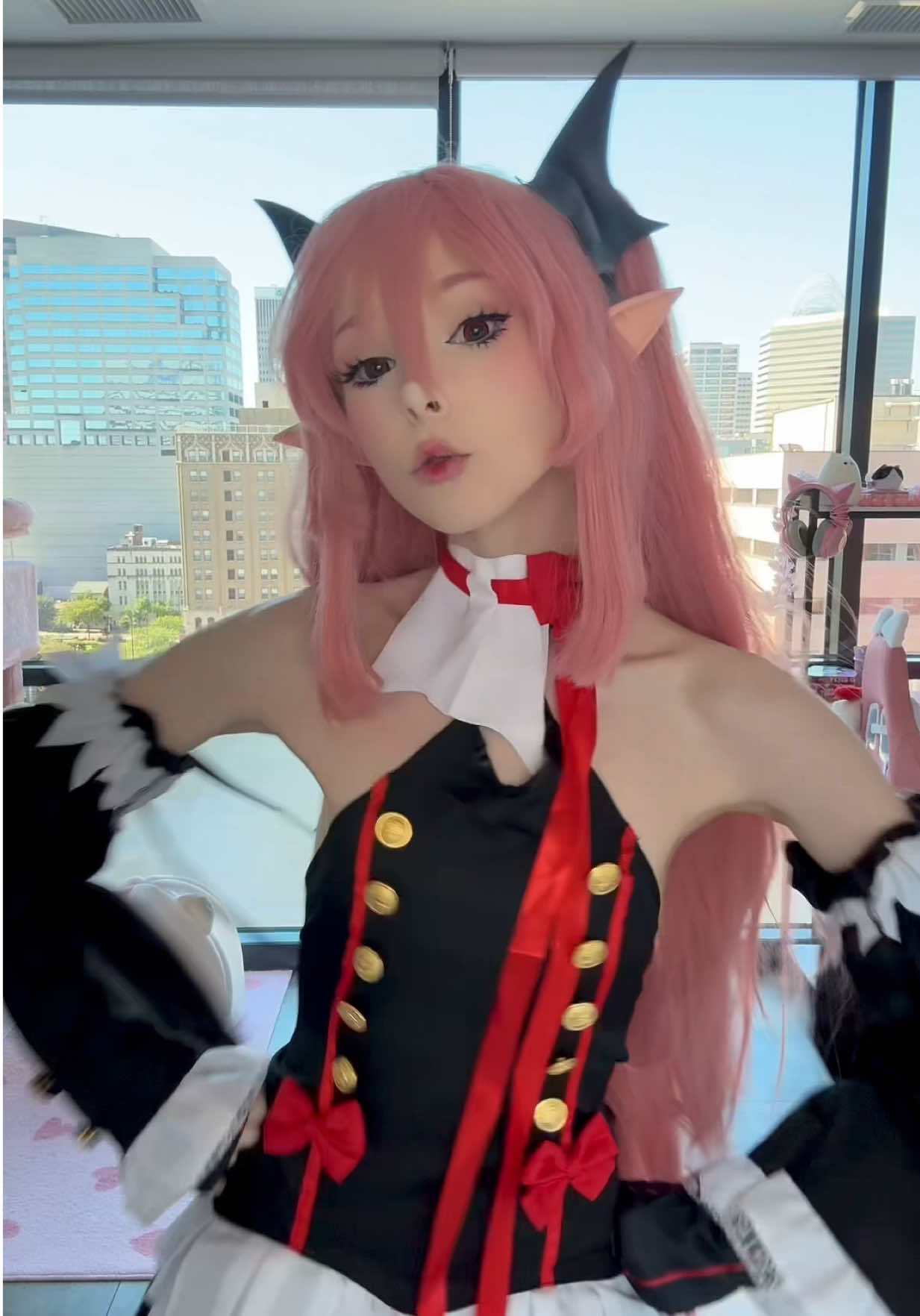 new fav cosplay unlocked 🔓 #anime #cosplay #krultepes #seraphofthend 