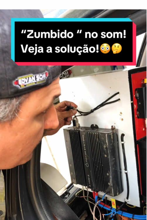 “zumbido “ no som,veja a solução #somautomotivo #som #áudio 