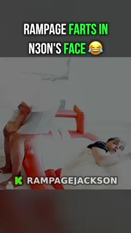 Rampage Jackson farts in N3on's face 😂 #kickclips #rampagejackson #n3on #kickstreaming #twitchstreamer 