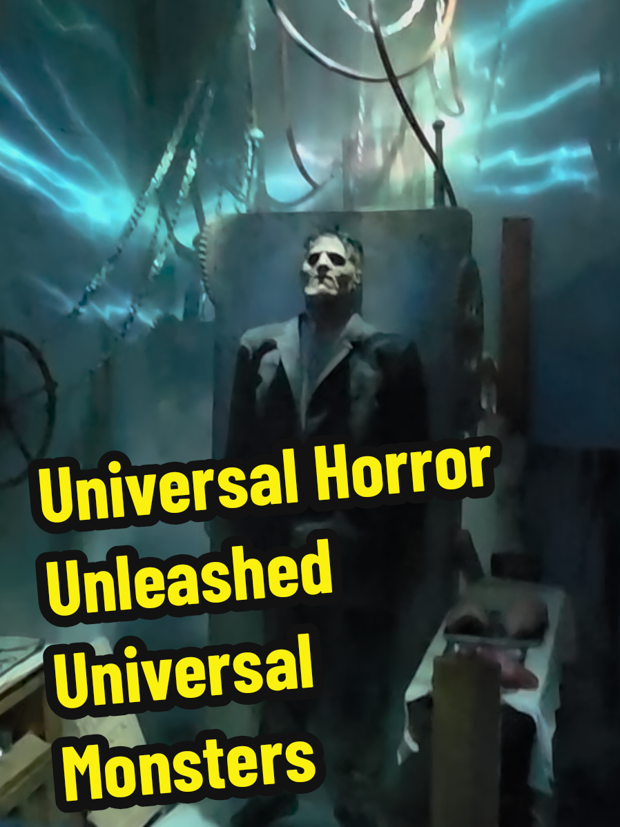 Coming in at number 2 of my house rankings at Universal Horror Unleashed is Universal Monsters. My favorite 2 mazes were both AMAZING. From the beautiful use of lighting to recreating hauntingly beautiful classic Universal Monster movies sets and character design, this house both captures nostalgia and vintage horror perfectly. I couldn't get enough of this house. Dracula's Castle was perfection. Who's your favorite Universal Monster in this clip? Let me know in the comments! @Universal Horror Unleashed  #universalstudios #universalhorrorunleashed #lasvegas #horrornights  #hosted 