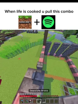 #CapCut When life gets so bad only Minecraft can save you do you agree 😕 #spiderman #viral? #fyp? #Minecraft 