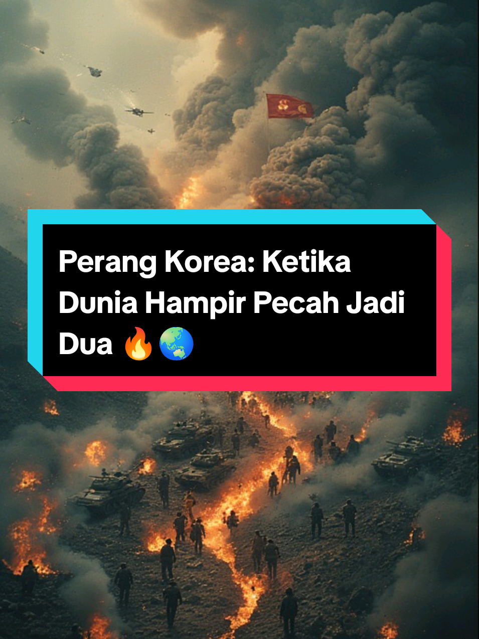 Perang Korea (1950–1953) bukan sekadar konflik dua negara, tapi pertarungan ideologi besar: kapitalisme vs komunisme.  🔥 Dari serangan Korea Utara, intervensi Amerika, hingga keterlibatan China, perang ini hampir meledakkan Perang Dunia III.  Hingga kini, Korea Utara dan Korea Selatan masih resmi berstatus perang! Apakah dunia bisa mengalami konflik serupa lagi di masa depan? 🤔  #SejarahDunia #PerangKorea #ColdWar #FYPSejarah #BelajarSejarah 