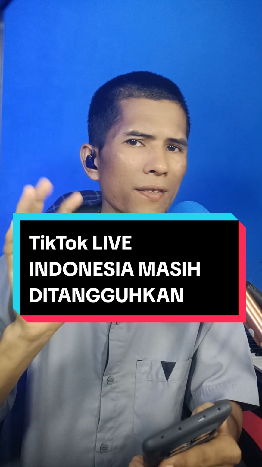 TikTok LIVE INDONESIA MASIH DITANGGUHKAN #TikTok #LIVE  #Indonesia  #TikTokLIVE  #TikTokIndonesia  #TakeDown  #Video  #AndyJumardi #Trending 