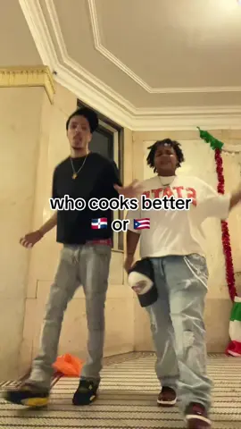 better cooks?! #fyp #viral #views #dominican #puertorico @Theyluv_sdotty🥷 