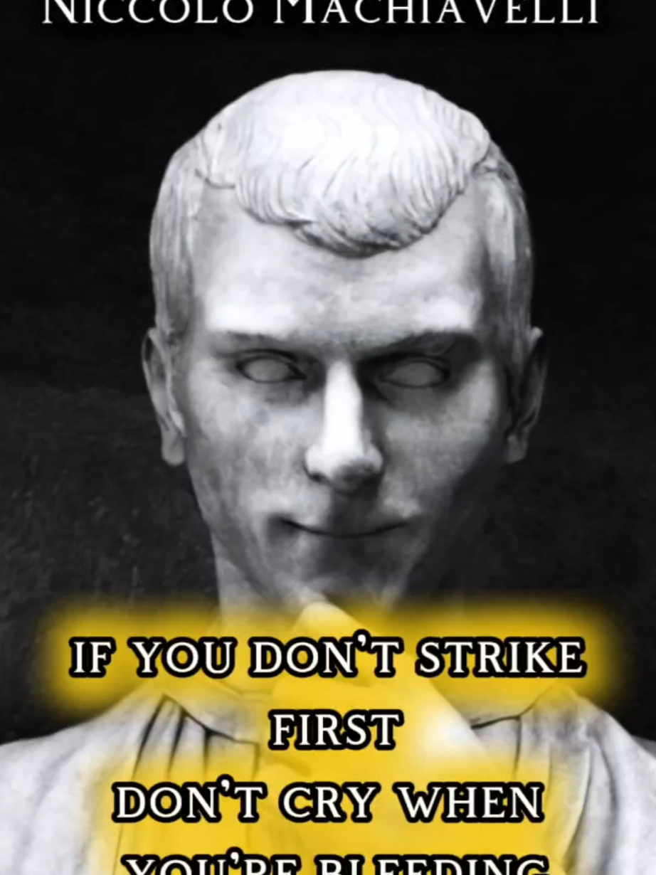 NICCOLO MACHIAVELLI  #philosophy #mindset #quotes #grwm #motivation 