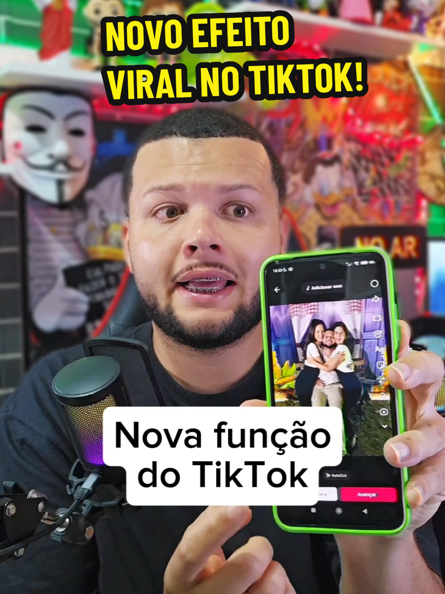 Como criar o novo efeito do TikTok que está viralizando #dicas #celular #tiktokdicas #truques #tecnologia 