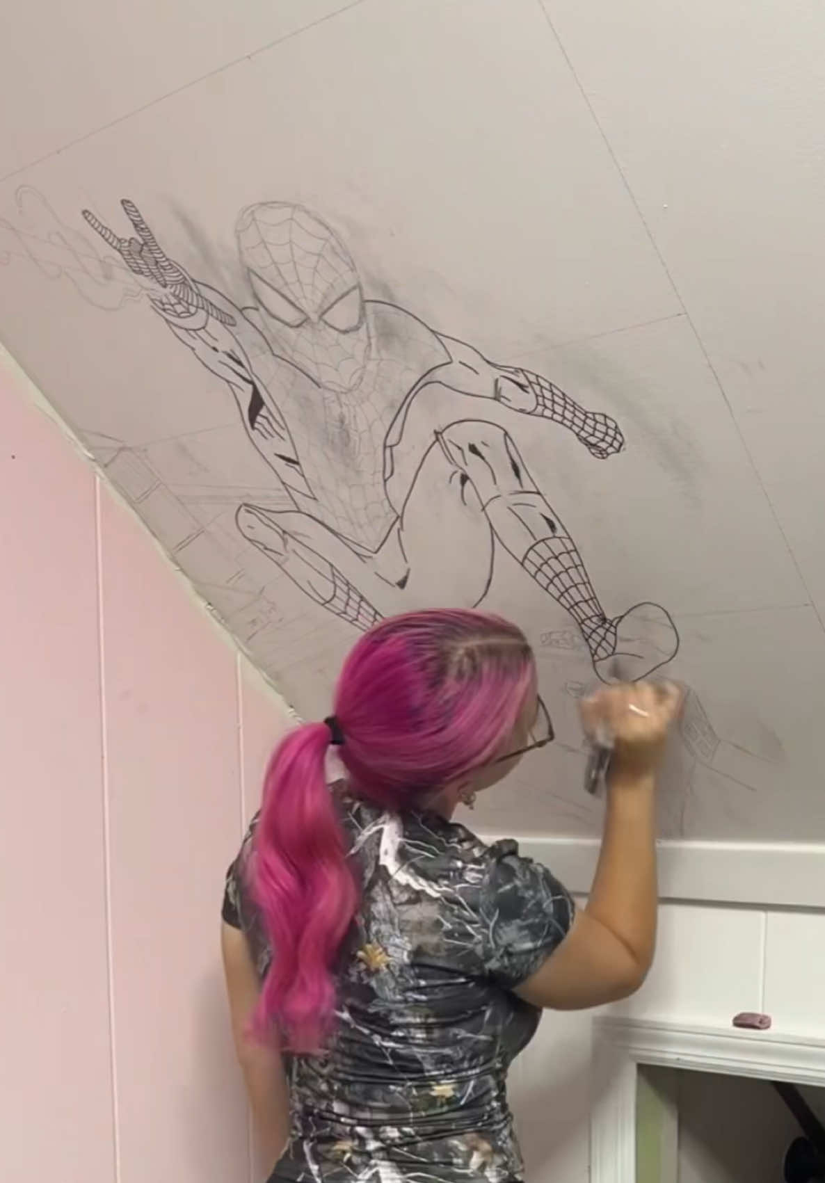 start drawing on your walls 🫡 #foryou 