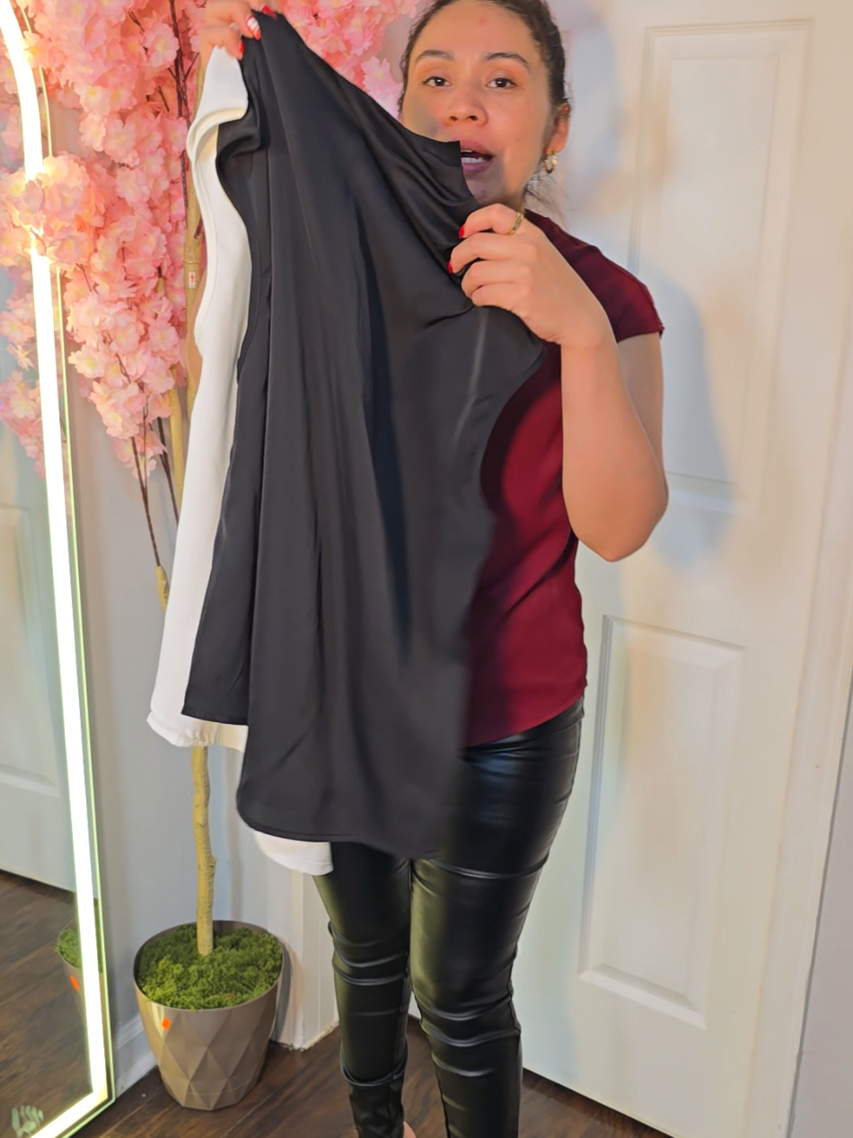 hermosas blusas lisas con detalles  en el cuello #blusas#blusasbonitas #blusascasuales #blusasdemoda 